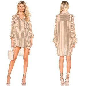 NWOT Faithfull the Brand Baia Shirt Dress / Size 4